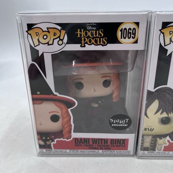 Funko Pop! Hocus Pocus #1069 DANI BINX #773 Billy Vinyl Figures Spirit Exclusive - Picture 2 of 10